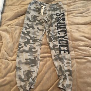 SoulCycle camp sweatpants sz small